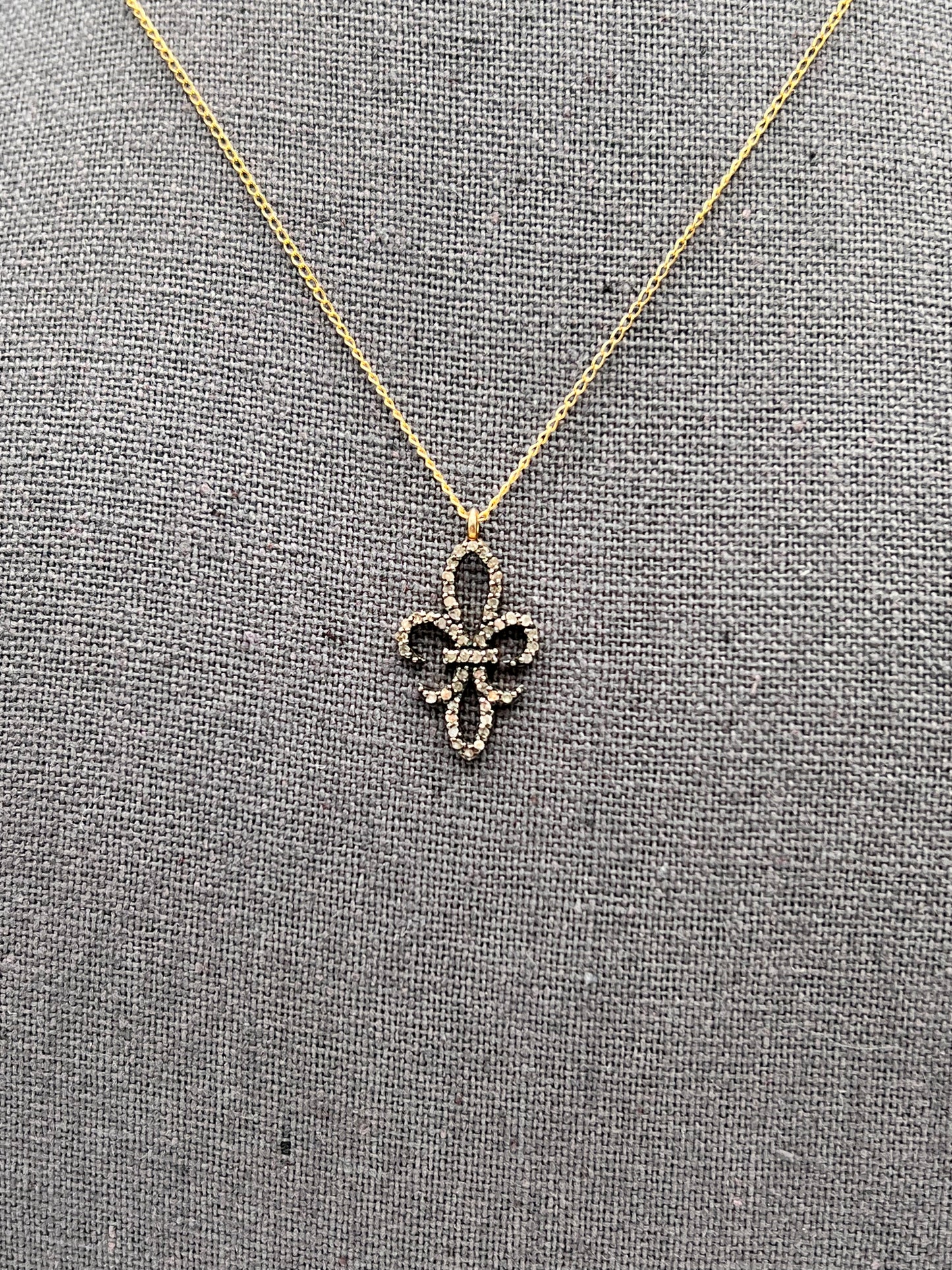Diamond Fleur de Lis