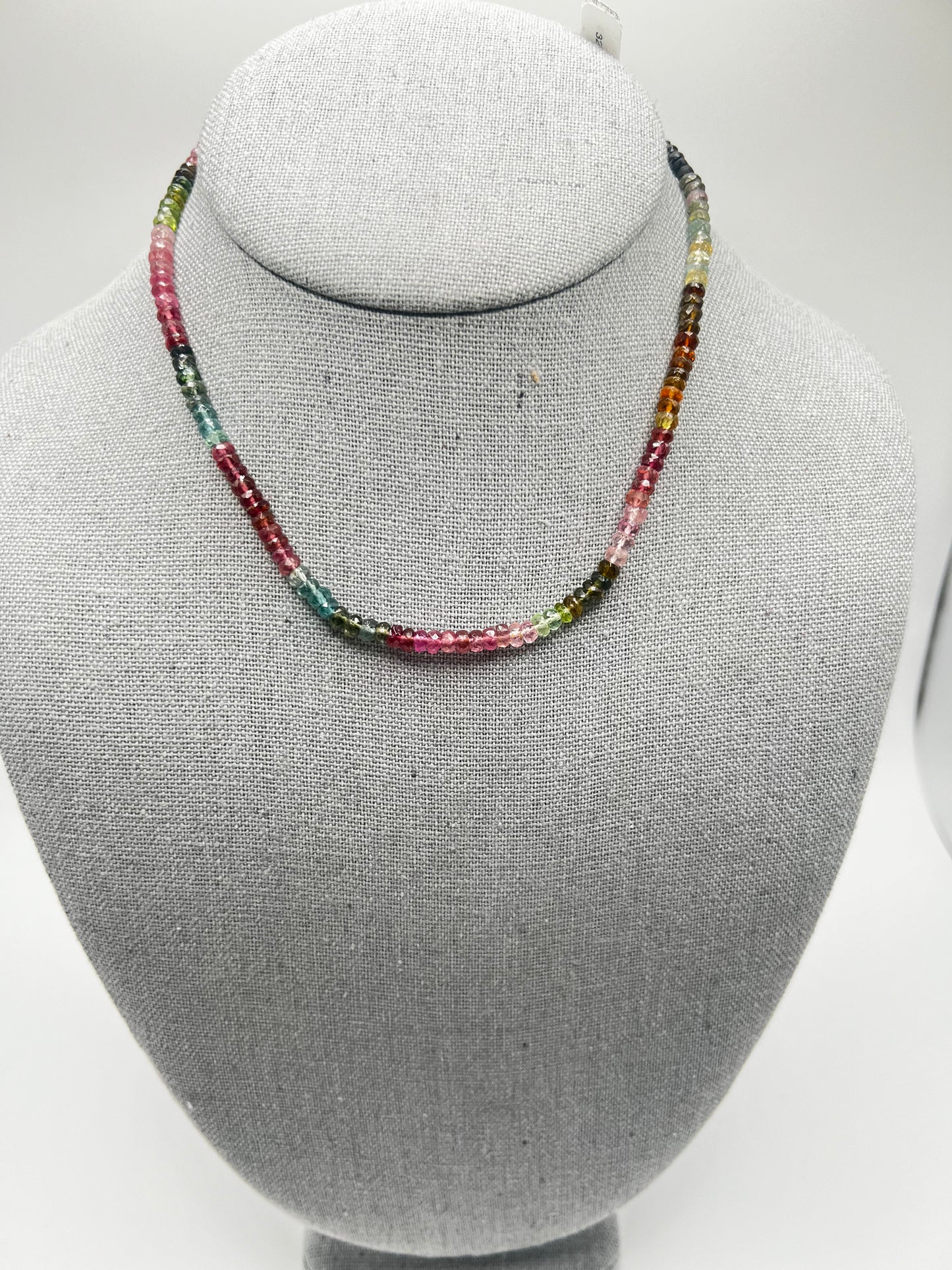 Multi-Color Tourmaline Necklace